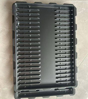 Tamanho personalizado Blister Tray antiestático resistente a altas temperaturas e ecológico para componentes eletrônicos