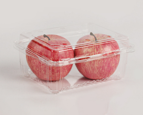 vacuum blister packaging clear disposable blister vented fruit box  ventilation holes container anti‑crush fruit packaging