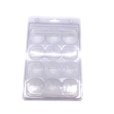 Caixa plástica da bolha da parte superior do PVC da bandeja da bolha da bola de golfe das pilhas de PETG 6