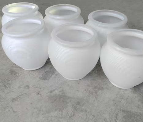 Placa de flores de HDPE revestida em PE com vários tamanhos e 20 anos de vida útil interior para decoração elegante