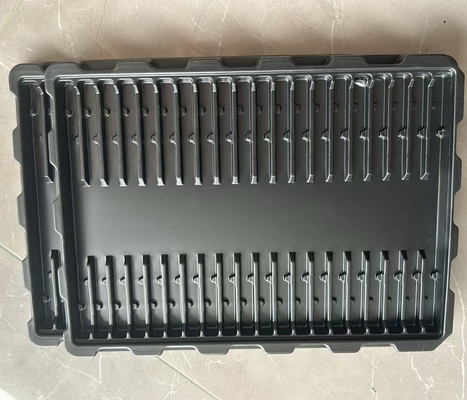 Grátis PS preto de 40 grades 63*14*15 bandeja antiestática para placas de circuito e joias